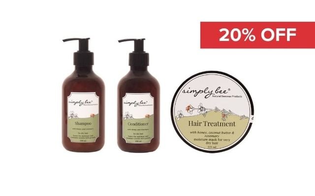 20% Off Select Simply Bee Hair Care Product Cover Image